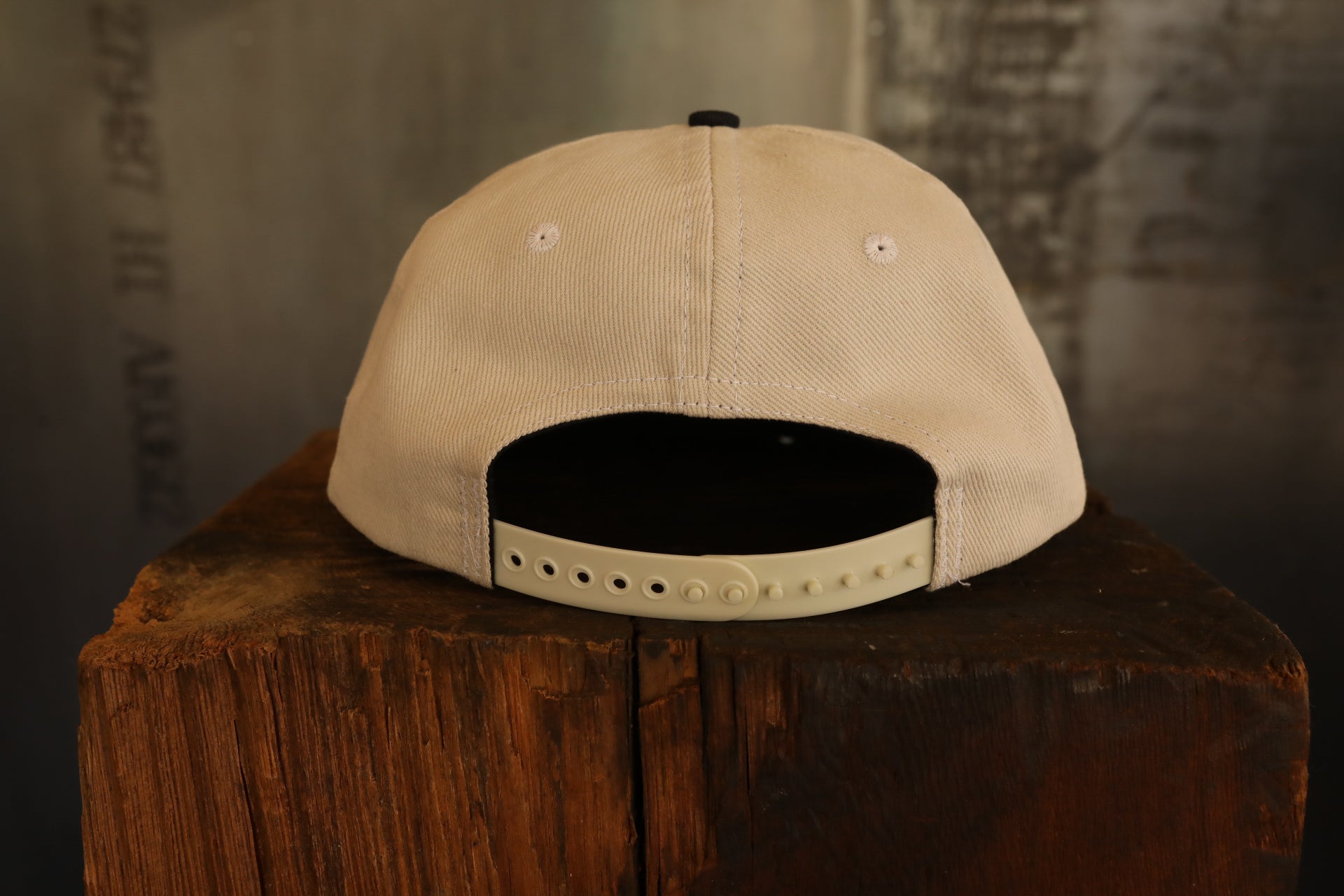 ISP x ANM Snapback Cap- Cream