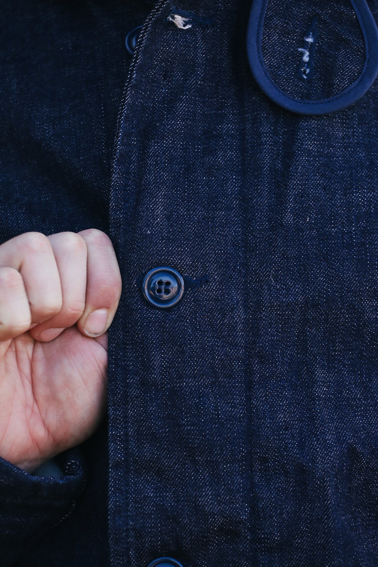 915D-SH N-1 Deck Jacket -Denim
