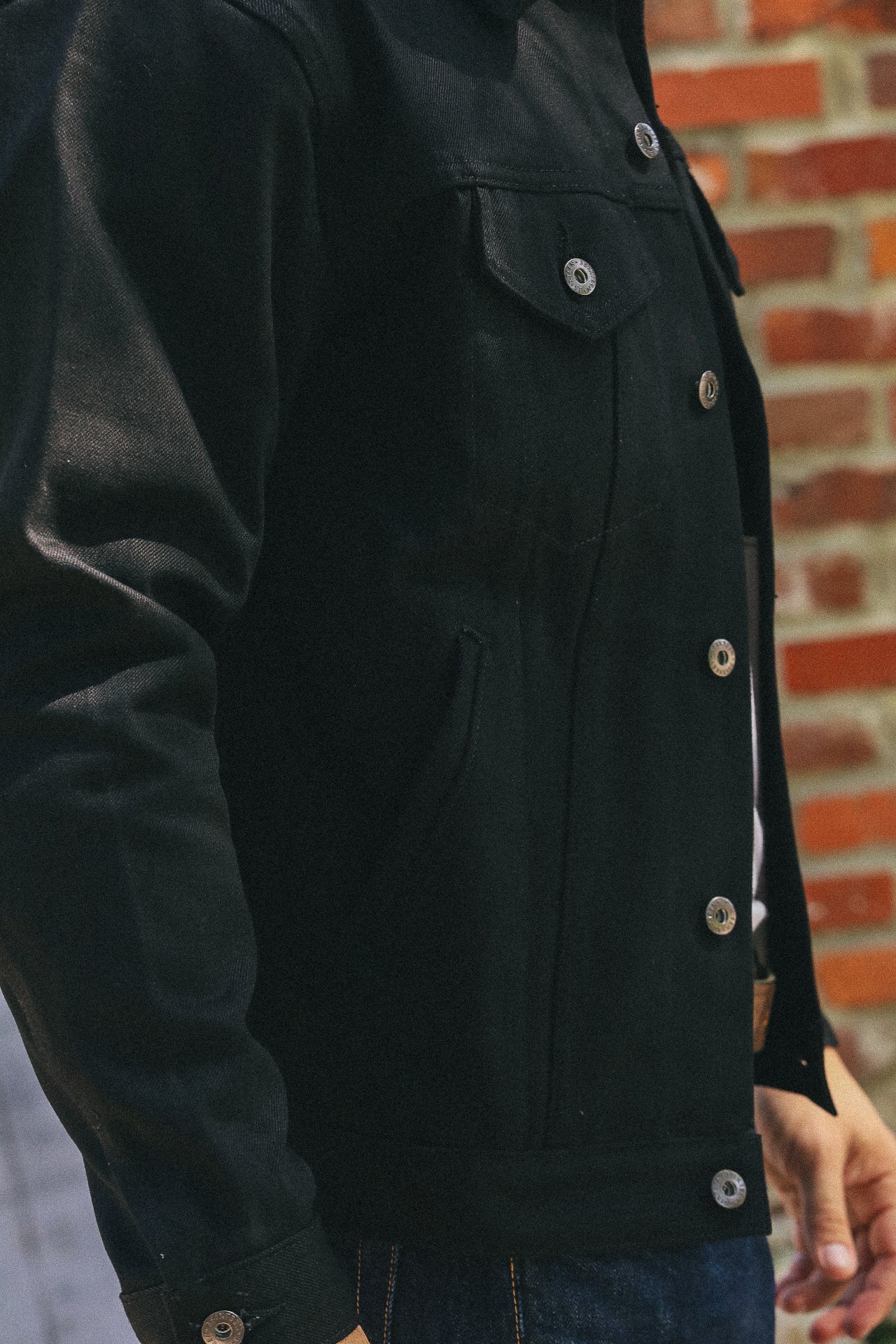 Type 3s Denim Jacket (Updated Fit)- 220x Double Black
