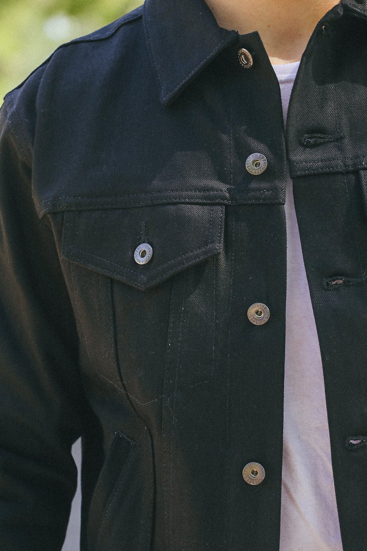 Type 3s Denim Jacket (Updated Fit)- 220x Double Black