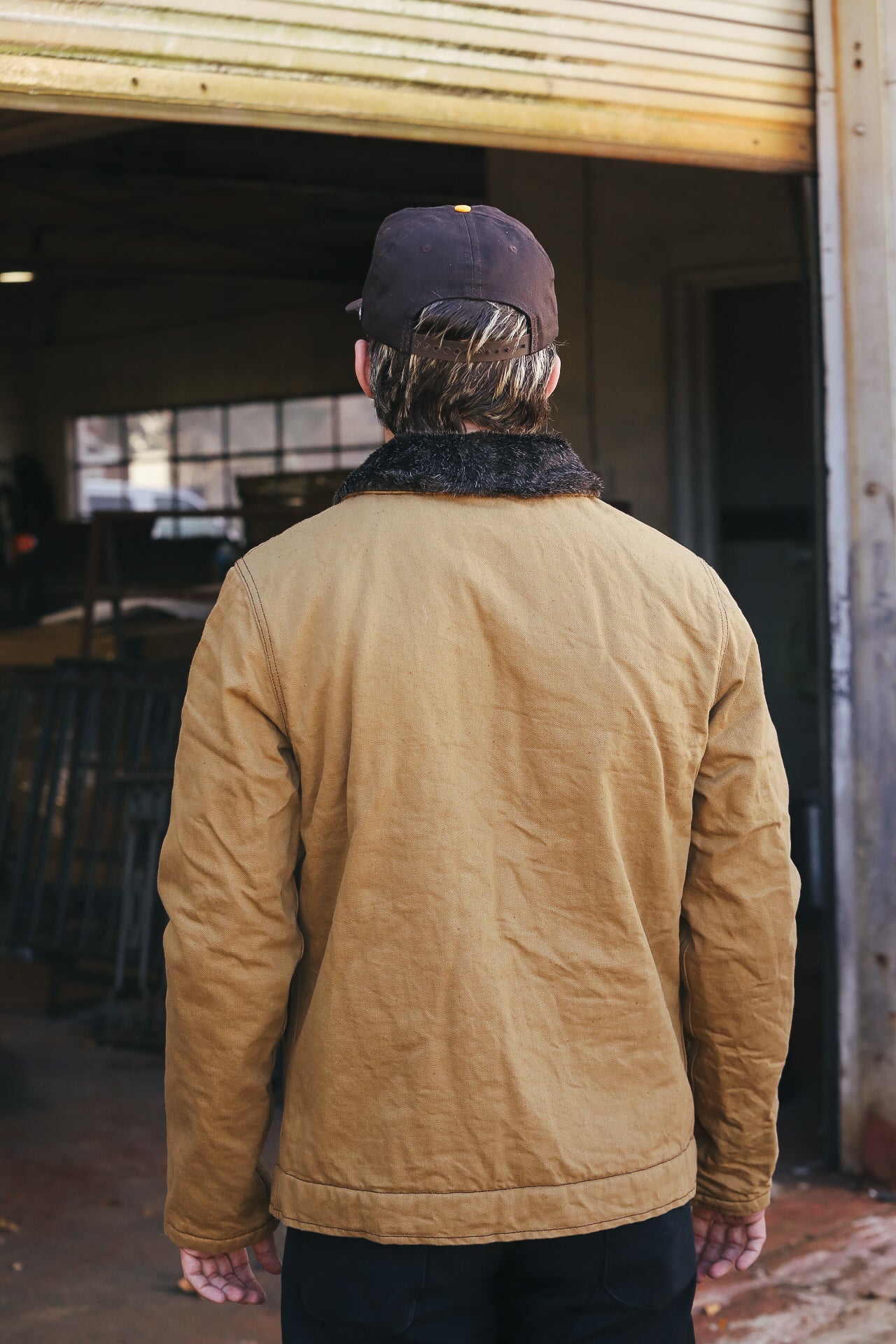 915D-SH N-1 Deck Jacket - Camel