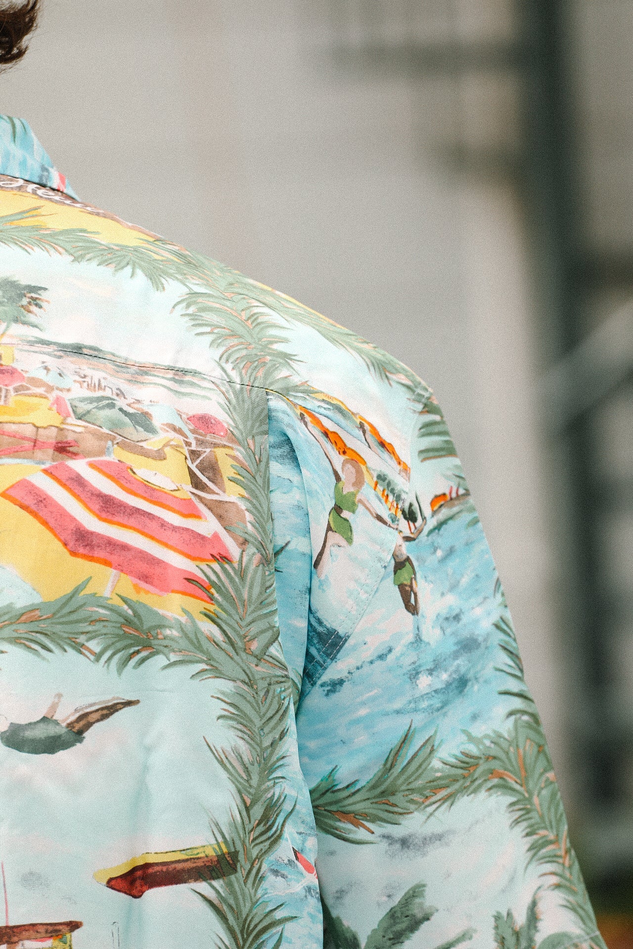 Hawaiian Shirt- Picture (FN-SHO-009S)