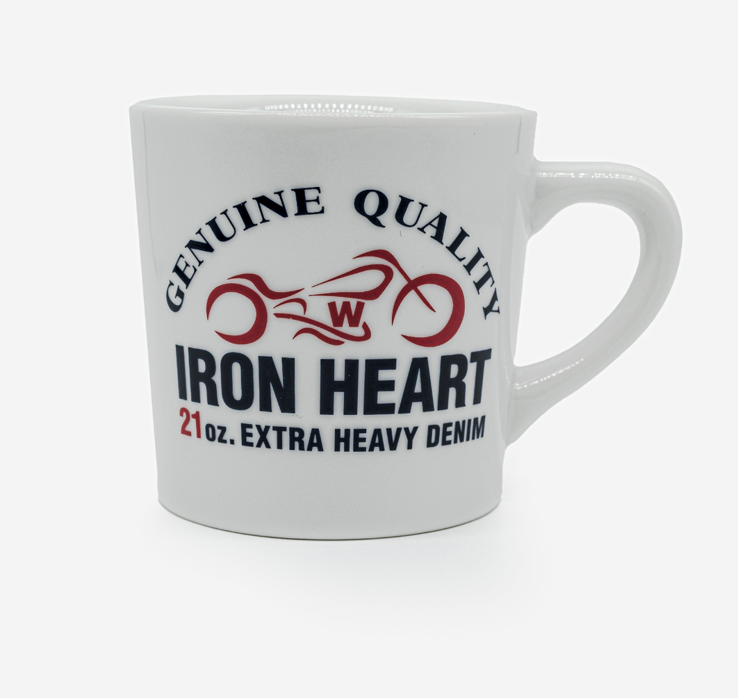 IHG-112-MOTO Iron Heart Mug- "Motorcycle Logo"