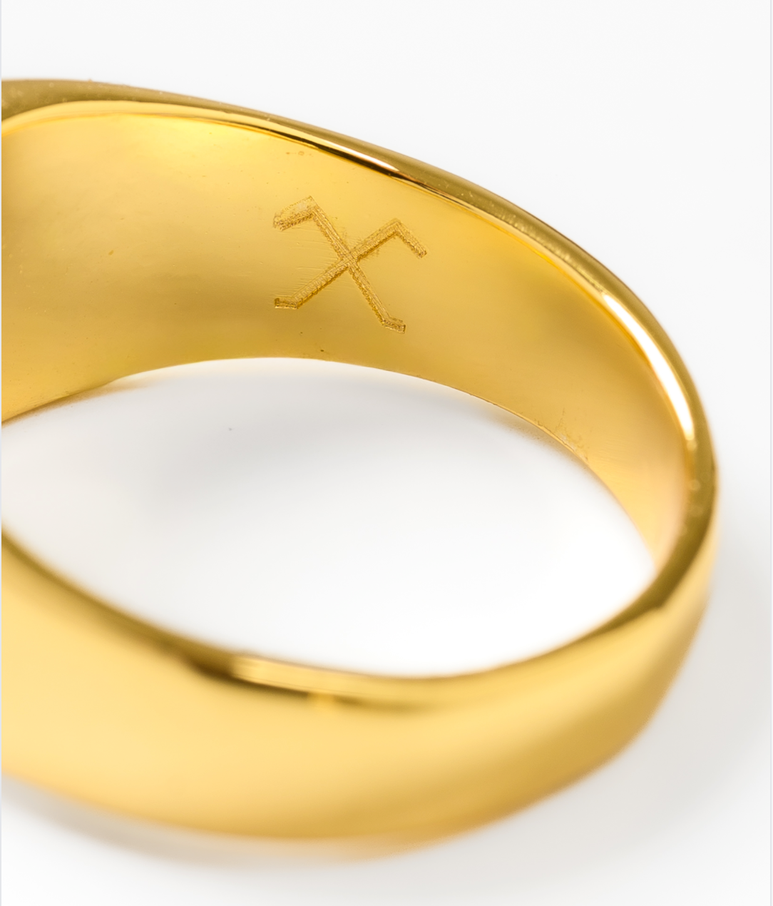 OGL Signet Ring - Solid Brass
