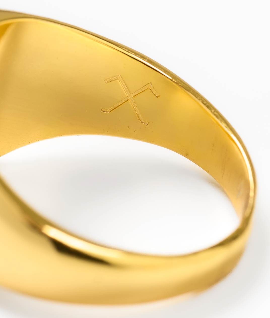 OGL Skull Ring - Solid Brass