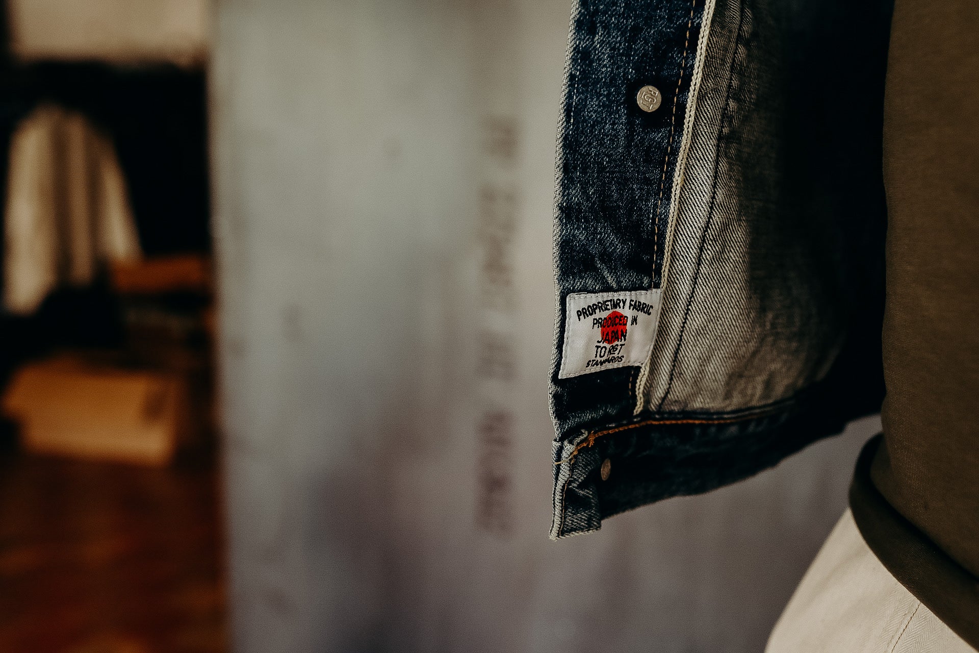 Supply Jacket in Indigo River Washed