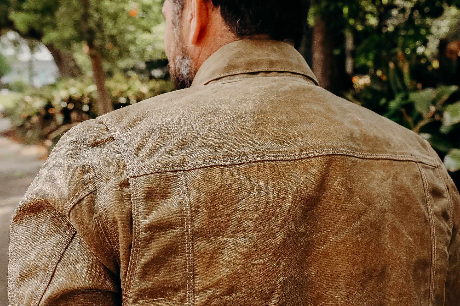 RJ-1 Riders Jacket Waxed Canvas- Tumbleweed