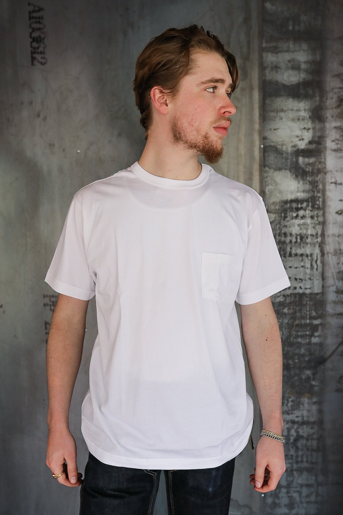 White Pima Pocket T-Shirt (2 pack)