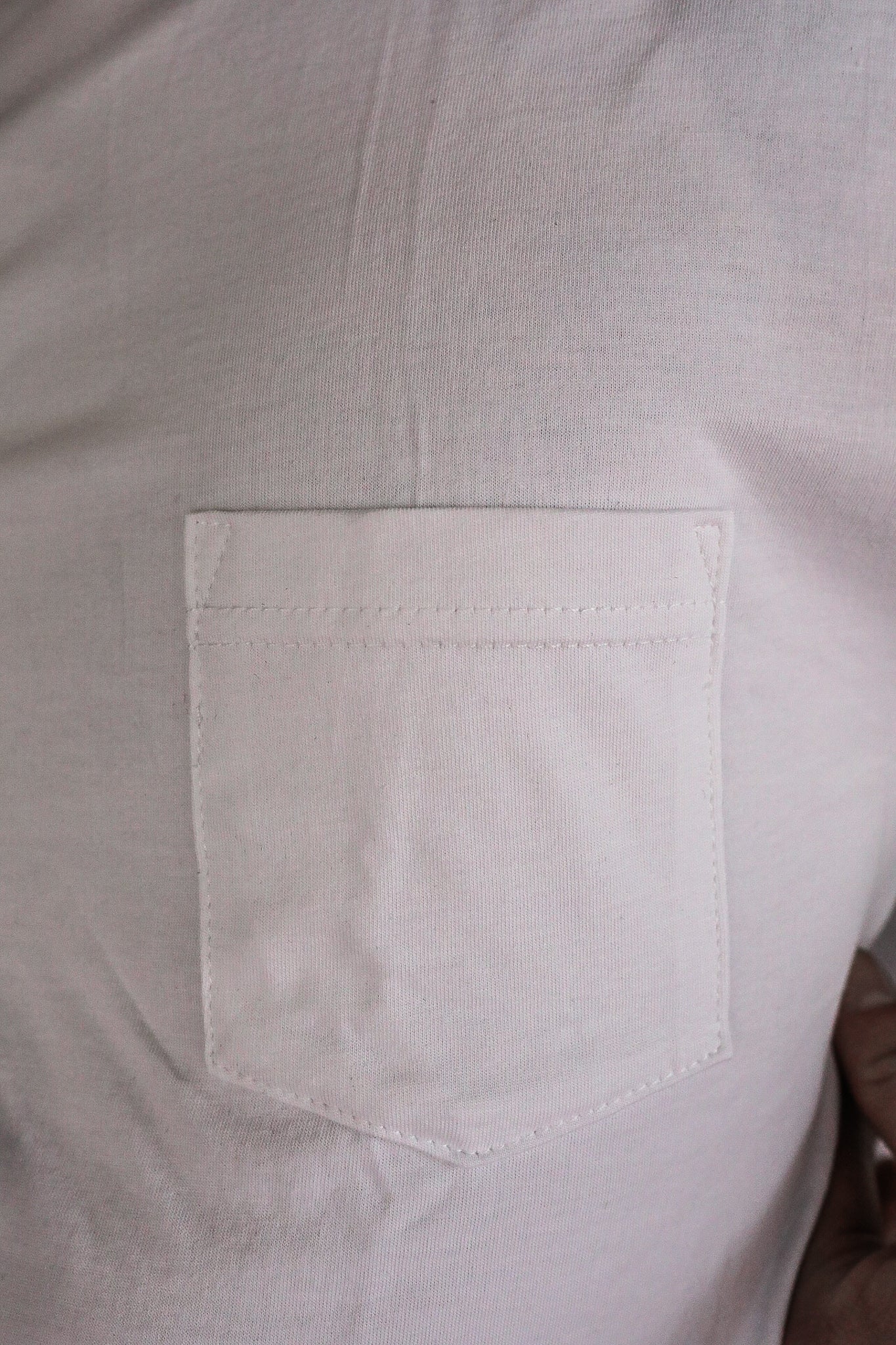 White Pima Pocket T-Shirt (2 pack)