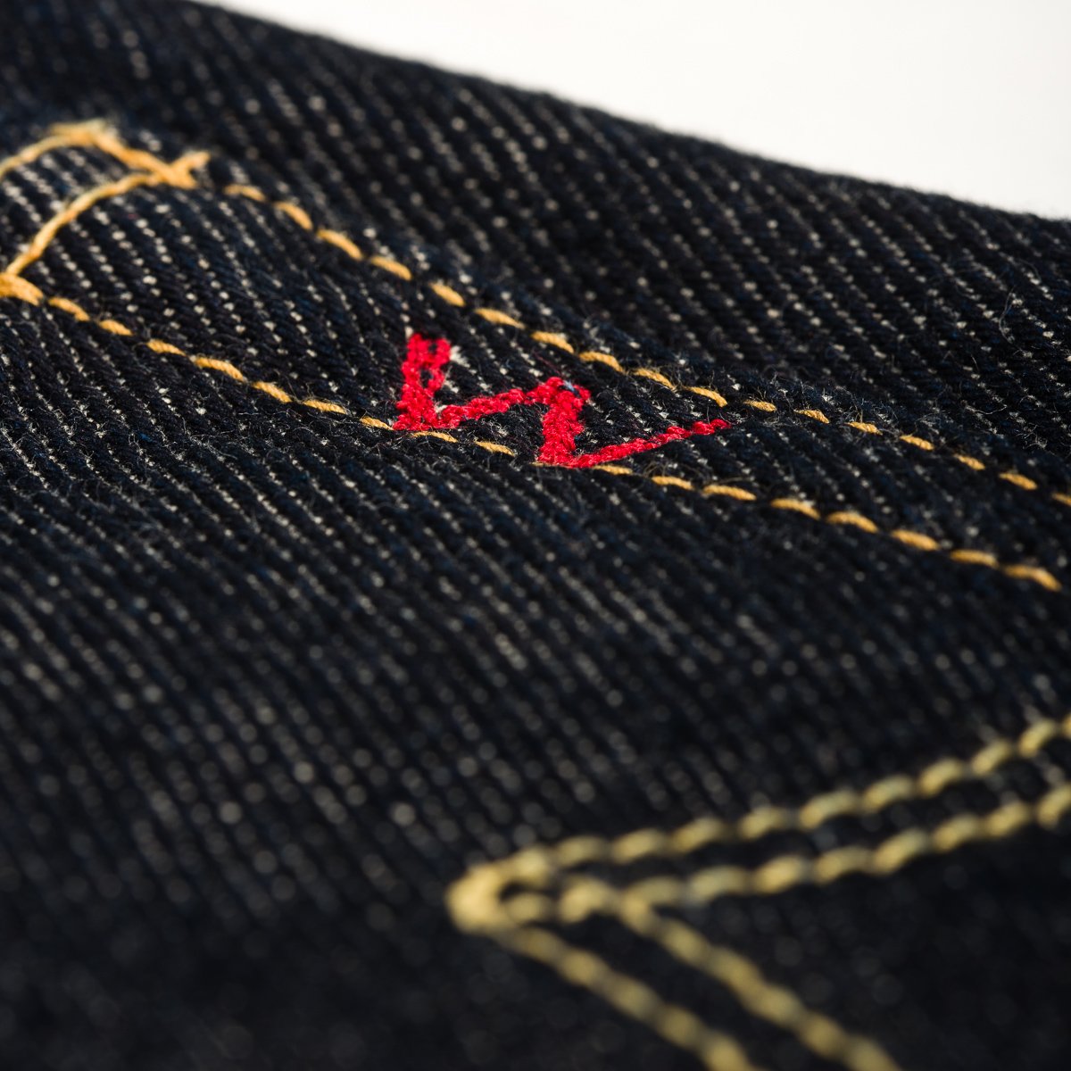 21 oz Selvedge Denim Super Slim Tapered Jeans - Indigo IH-777S-21