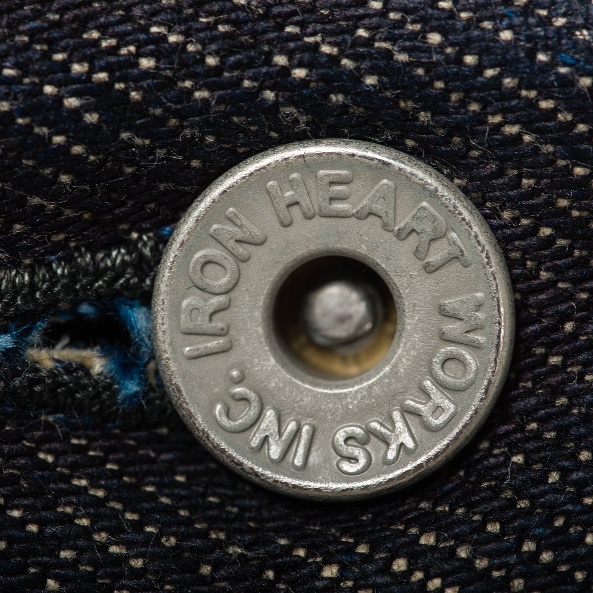 21 oz Selvedge Denim Super Slim Tapered Jeans - Indigo IH-777S-21